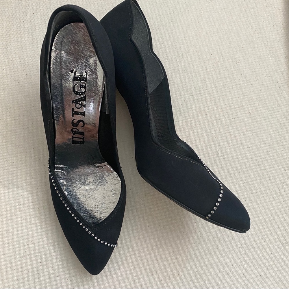 Upstage -  Made In Brazil Black Heels Size 7